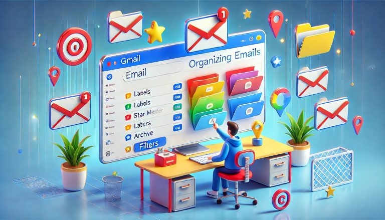 Gmail: Organize your emails effectively